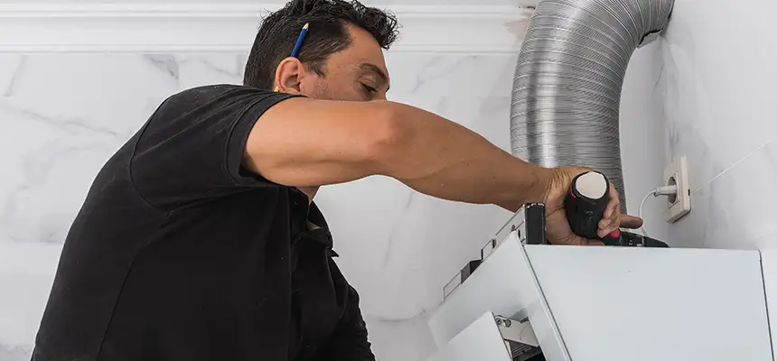 Precision In-wall Dryer Vent Cleaning & Rerouting Corrections in Saginaw, TX